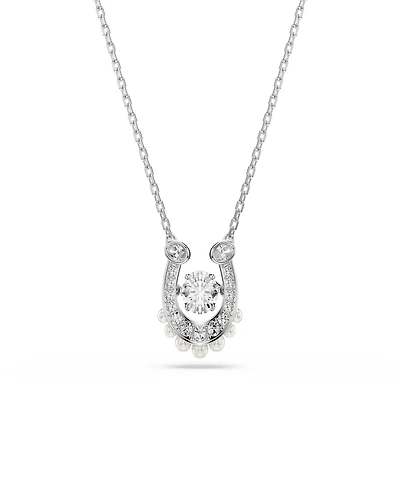 Swarovski Rhodium-Plated Symbolica Pendant Necklace