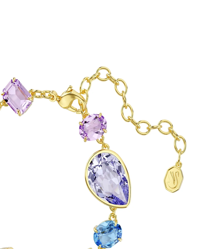 Swarovski Gold-Tone Plated Gema Bracelet