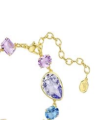 Swarovski Gold-Tone Plated Gema Bracelet