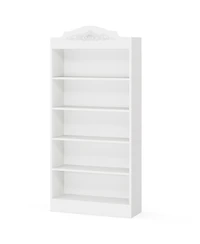 Slickblue Freestanding 72.8 Inch Wood Shoe Cabinet with 5 Tier Storage