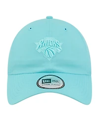 New Era Men's and Women's Turquoise New York Knicks Color Pack Ripstop Casual Classic Adjustable Hat