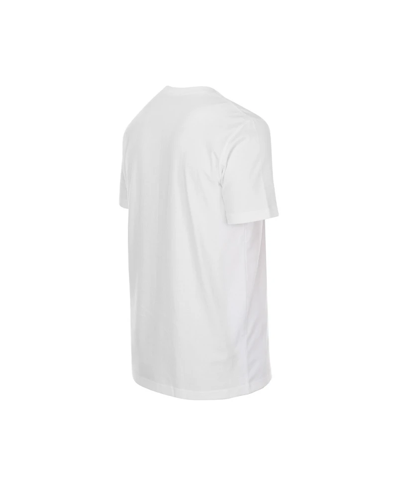 New Era Men's White York Knicks Lifestyle Capsule Basketball on Fire T-Shirt