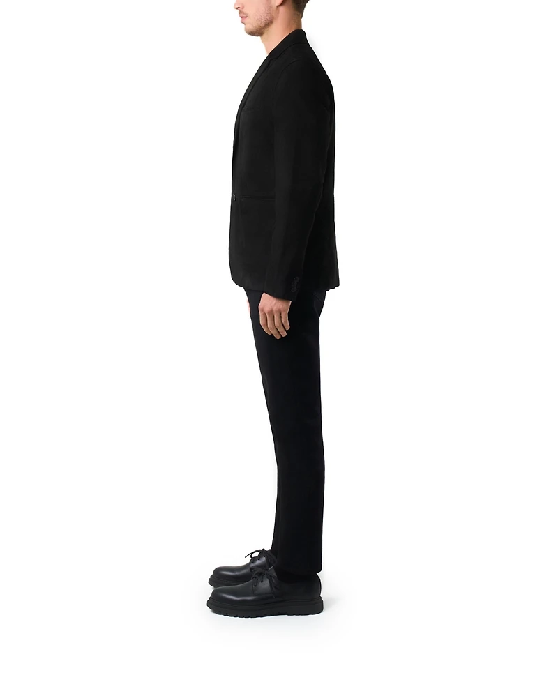 Velez Men's Men s Semi-Fitted Niger Suede Blazer