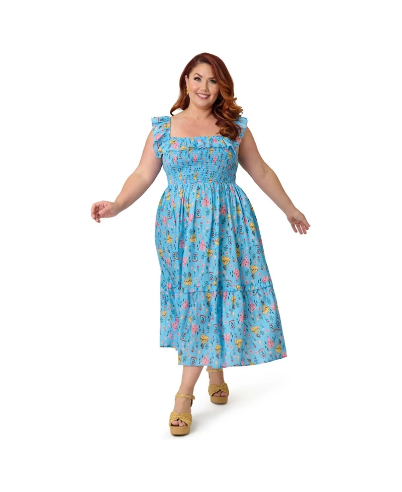 Unique Vintage Plus 1960s Midi Dress