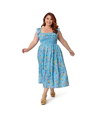 Unique Vintage Plus 1960s Midi Dress