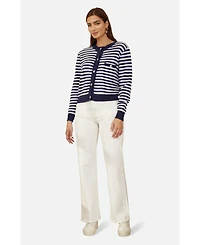 Yumi Women's Long Sleeve Knit Relaxed Fit Cardigan