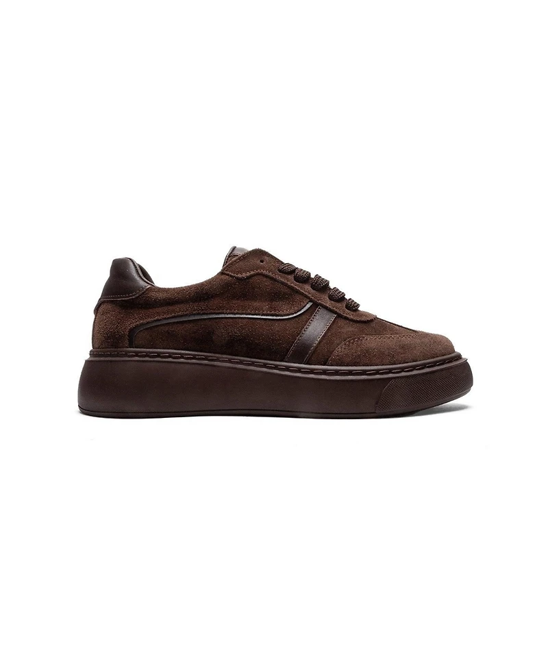 Forever & Always Shoes Women's Ivara Leather Everyday Sneaker
