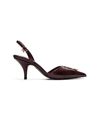 Prologue Shoes Women's Yvella Buckle Pointed Toe Stiletto Pump