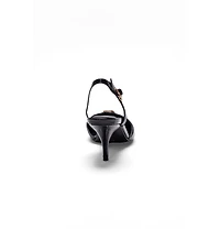 Prologue Shoes Women's Yvella Buckle Pointed Toe Stiletto Pump