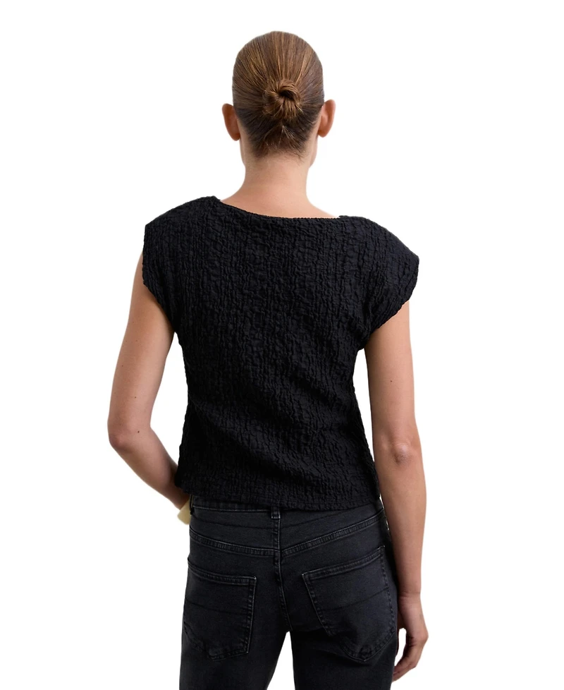 Scalpers Women's Wrinkle padded Tee