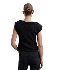 Scalpers Women's Wrinkle padded Tee