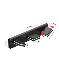 Busdays Light Modern Led Vanity Light Wall Sconce for Bathroom and Mirror Sleek Minimalist Design Easy Installation