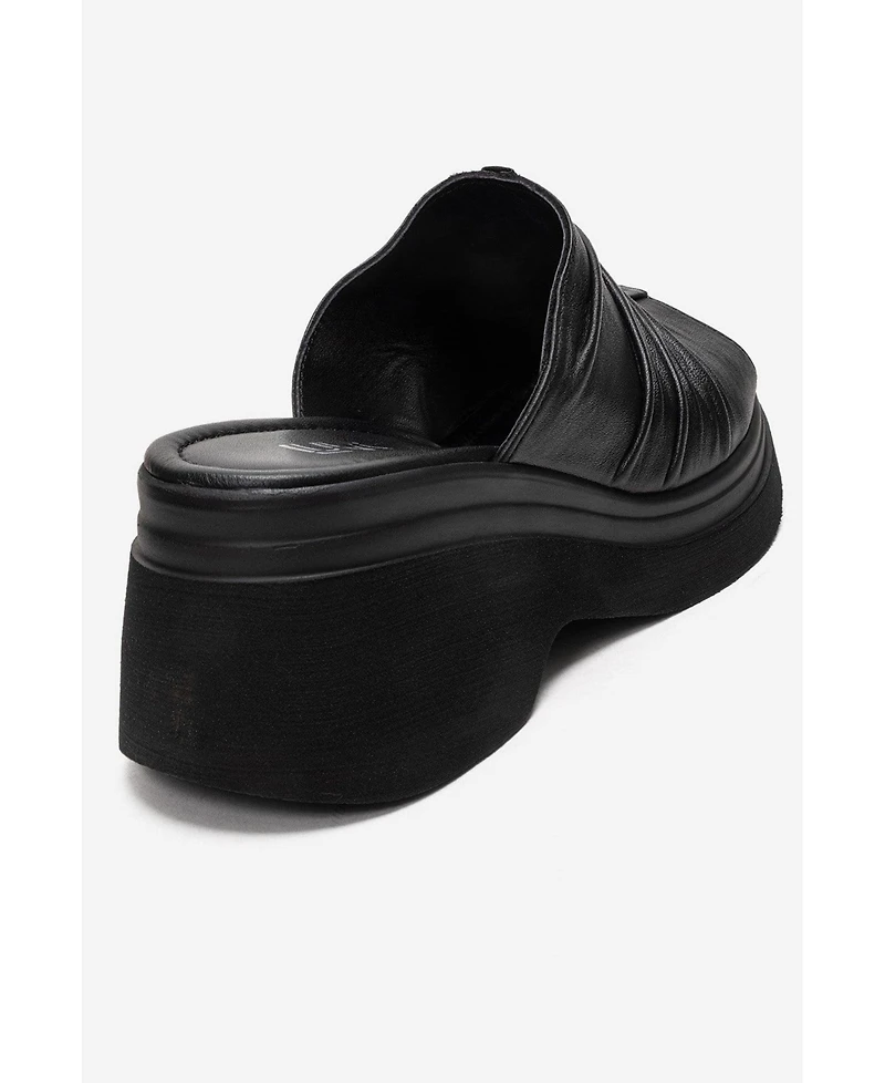 Forever & Always Shoes Nellie Leather Platform Sandal