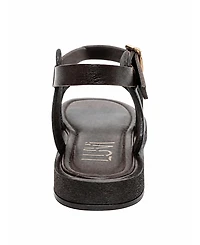 Forever & Always Shoes Poole Leather Multi Strap Sandal