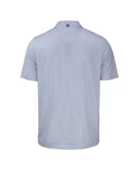 Cutter & Buck Men's Royal/White Los Angeles Dodgers Pike Eco Symmetry Print Stretch Polo Shirt