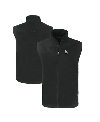 Cutter & Buck Men's Los Angeles Dodgers Charter Eco Full-Zip Vest