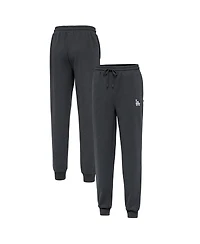 Antigua Men's Heather Charcoal Los Angeles Dodgers Idol Jogger Pants