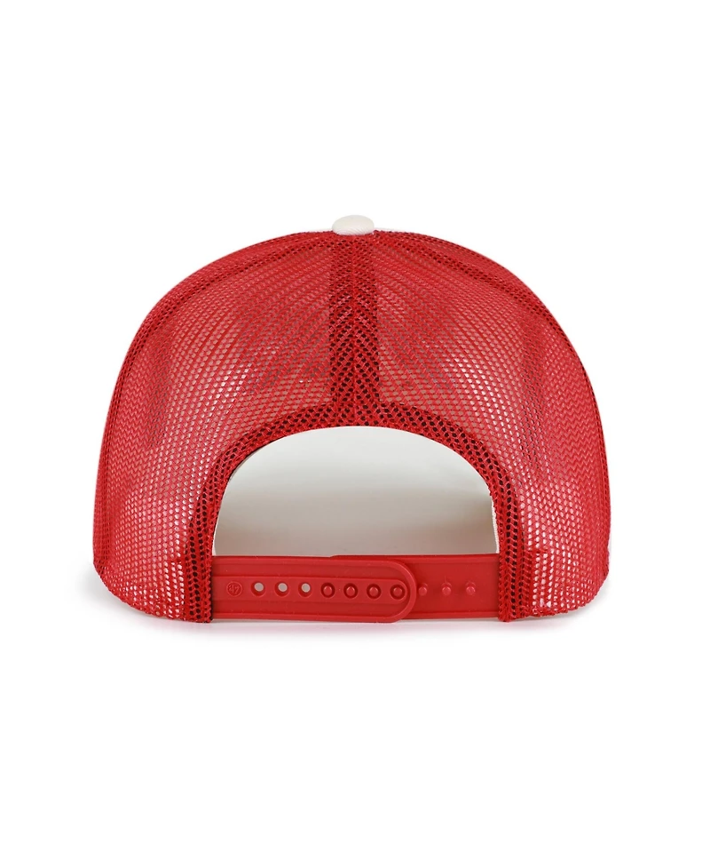 '47 Brand Men's Natural Nc State Wolfpack Drawbridge Trucker Adjustable Hat