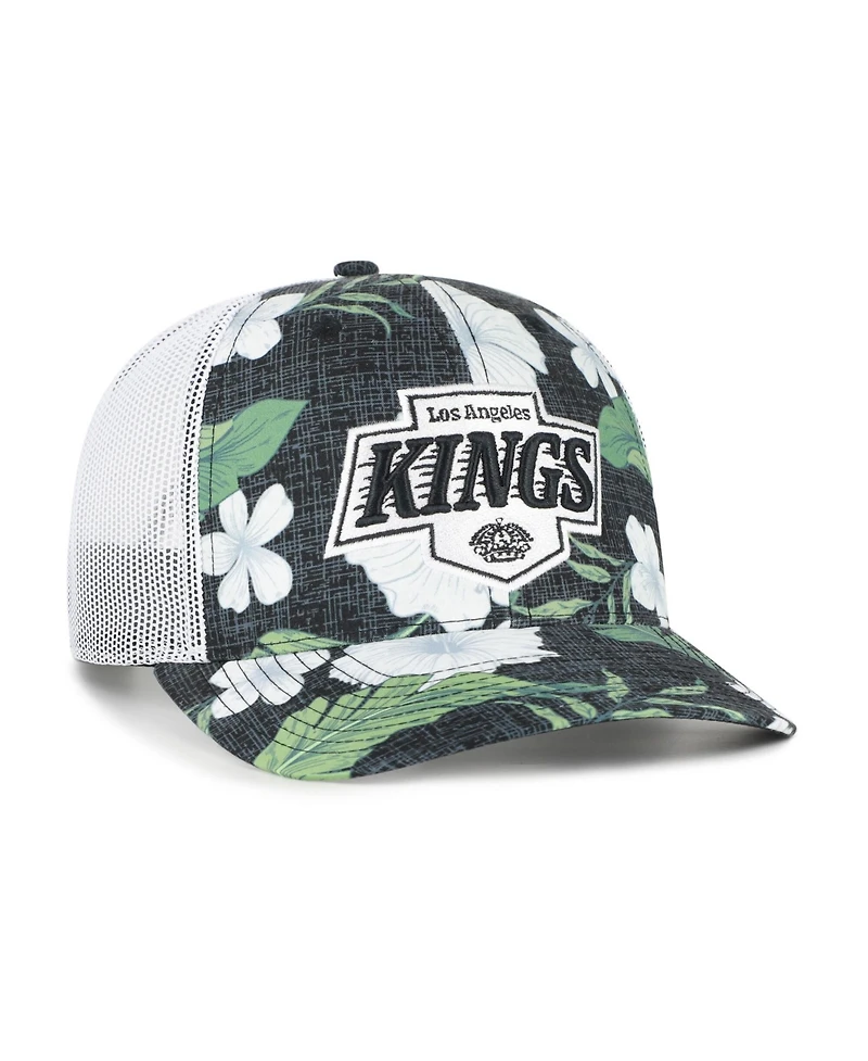 '47 Brand Men's Black/White Los Angeles Kings Beach Side Adjustable Trucker Hat