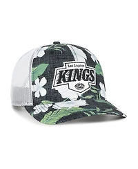 '47 Brand Men's Black/White Los Angeles Kings Beach Side Adjustable Trucker Hat