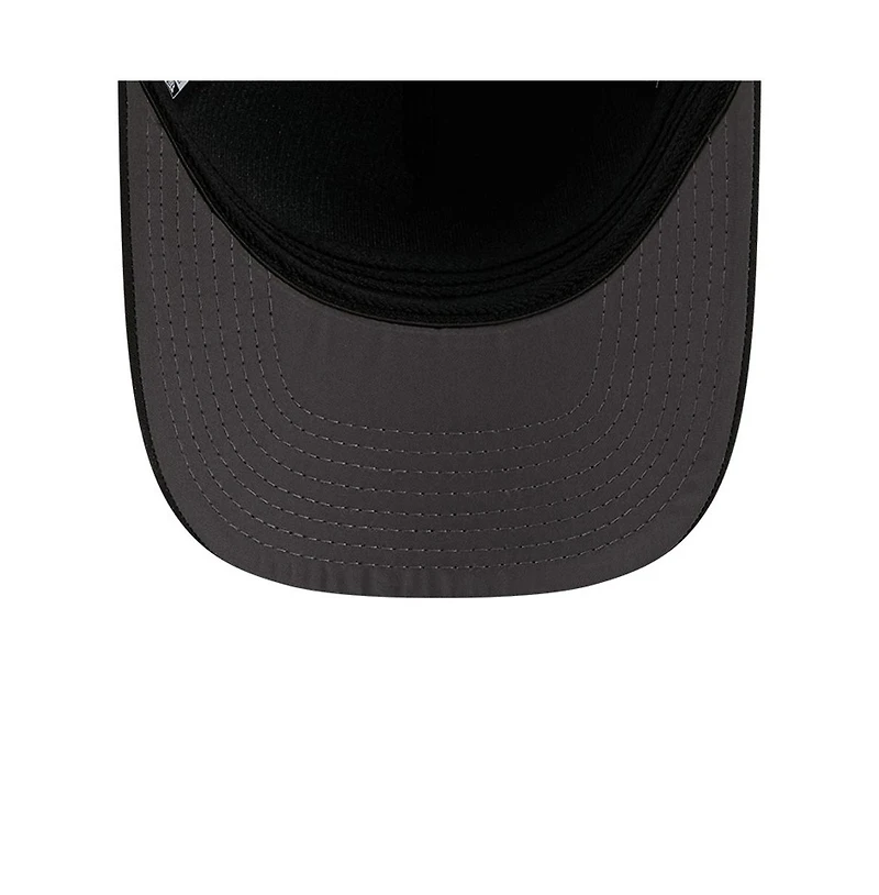 New Era Men's Black York Mets Camo 39THIRTY A-Frame Flex Hat
