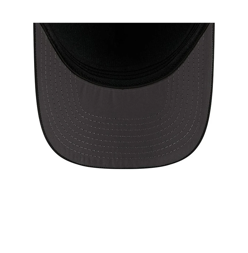 New Era Men's Black Atlanta Braves Camo 39THIRTY A-Frame Flex Hat