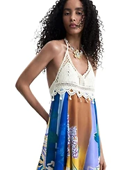 Desigual Women's Sleeveless printed dress