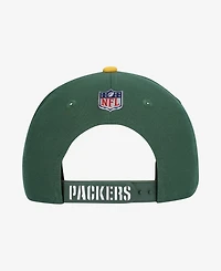 New Era Big Boys and Girls Green/Gold Green Bay Packers 2026 Nfl Draft Pre-Curved 9FIFTY Snapback Hat