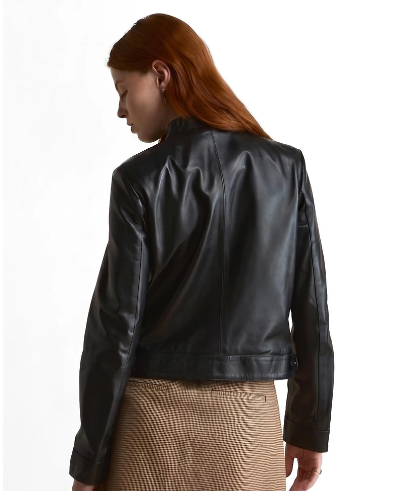 Furniq Uk Women's Leather Jacket