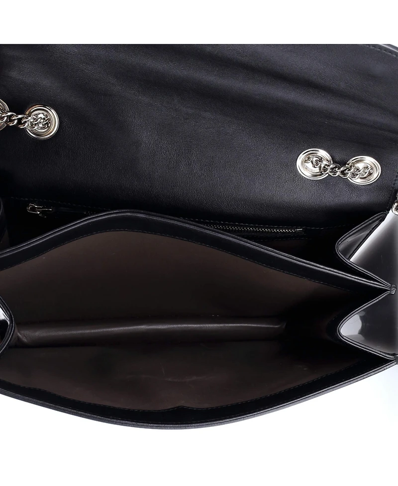 Pre-Owned Gucci Medium Interlocking Shoulder Bag Patent