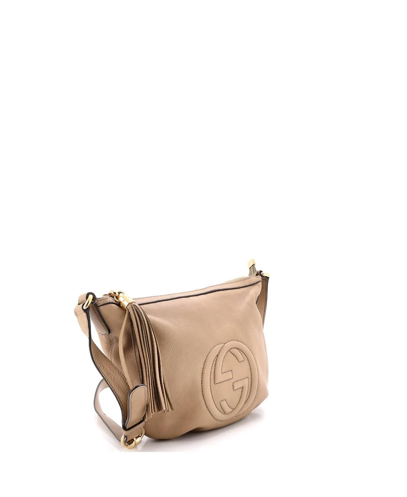 Pre-Owned Gucci Small Soho Messenger Bag Leather