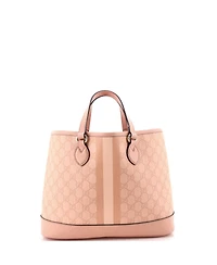 Pre-Owned Gucci Small Ophidia Top Handle Tote Coated Canvas with Leather