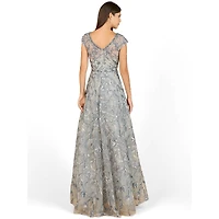 Lara Women's Lace Embellished A-Line Dress