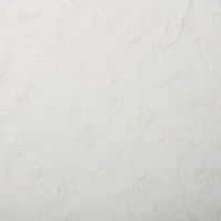 Superior Lightweight Scroll Sheer Curtain Panels, (2), 52" x 63"