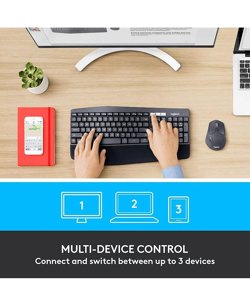 Logitech MK850 Performance Wireless Keyboard and Mouse Combo