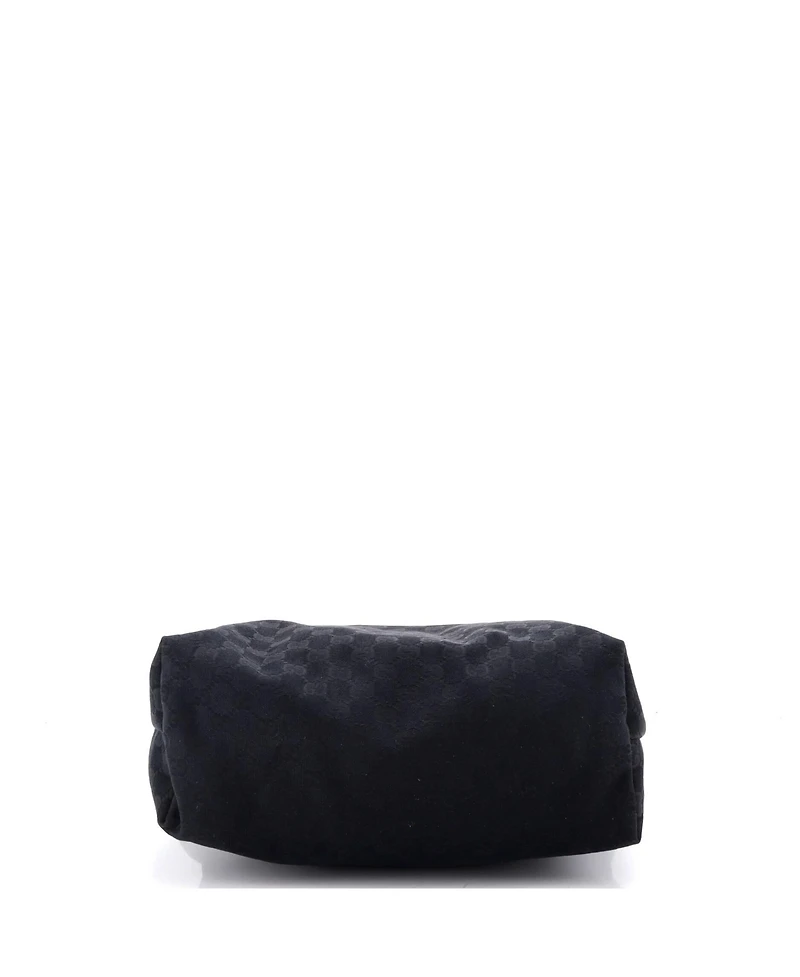 Pre-Owned Gucci Medium Front Pocket Web Messenger Gg Canvas