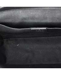 Pre-Owned Gucci Medium Interlocking G Patch Messenger Bag Gg Coated Canvas with Leather