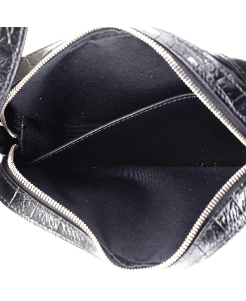 Pre-Owned Celine Mini Horizontal Phone Pouch Embossed Leather