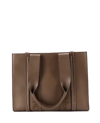 Pre-Owned Chloe Medium Woody Tote Leather