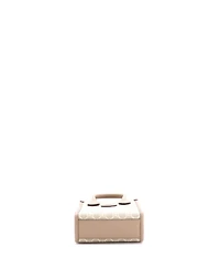 Pre-Owned Gucci Mini Interlocking G Patch Tote Gg Coated Canvas
