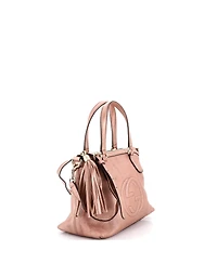 Pre-Owned Gucci Soho Convertible Soft Top Handle Bag Leather