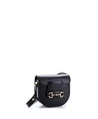 Pre-Owned Gucci Mini Horsebit 1955 Rounded Shoulder Bag Leather