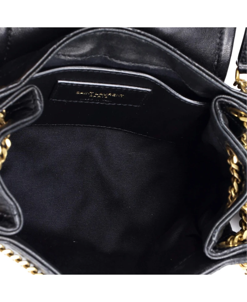 Pre-Owned Saint Laurent Mini Nolita Satchel Quilted Leather