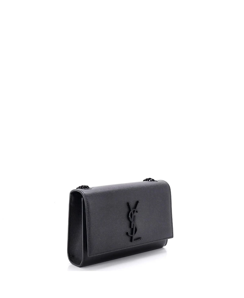Pre-Owned Saint Laurent Classic Monogram Crossbody Bag Grainy Leather