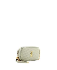 Pre-Owned Saint Laurent Mini Lou Camera Bag Matelasse Chevron Leather