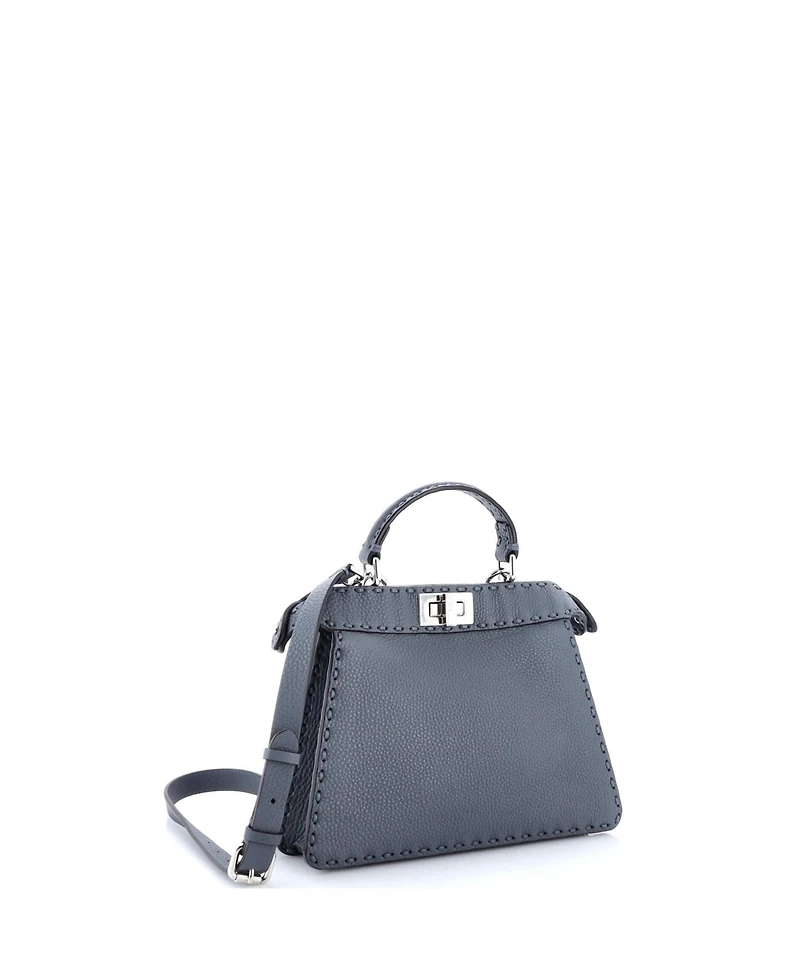 Pre-Owned Fendi Small Selleria Peekaboo ISeeU Bag Leather