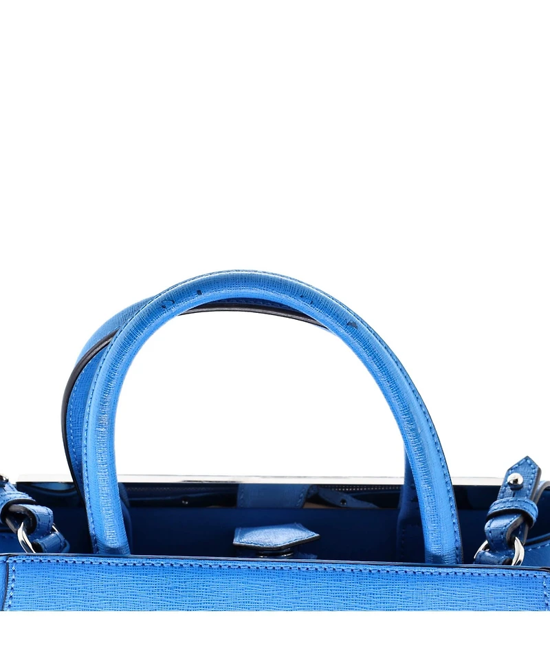 Pre-Owned Fendi Petite 2Jours Bag Leather