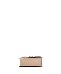 Pre-Owned Gucci Mini Ophidia Flap Top Handle Bag Gg Coated Canvas