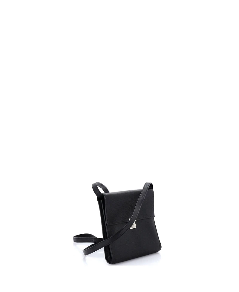Pre-Owned HERMES 16 Clic Wallet on Strap Chevre Mysore