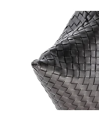Pre-Owned Bottega Veneta Medium Flat Messenger Bag Intrecciato Nappa